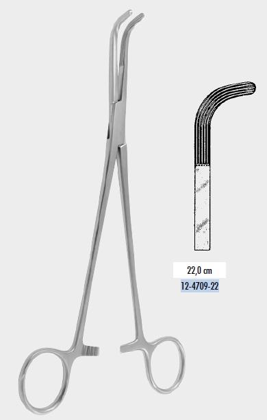 Затискачі МІКСТЕРА (MIXTER), вигнуті, 22 см (cm)